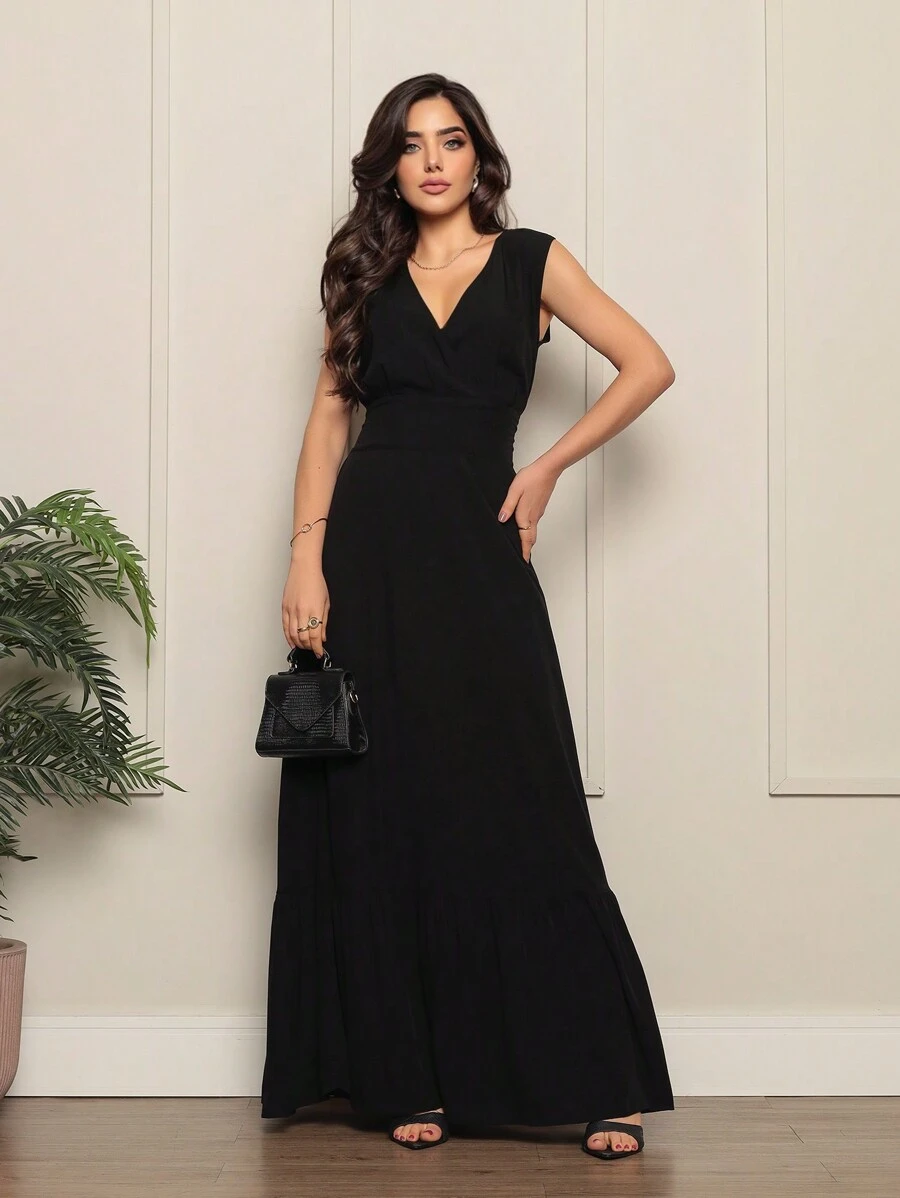 Women's Dress - 黑色 - 查看 1