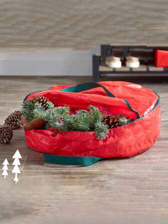 1 pezzo Borsa per la conservazione di corone natalizie, organizer per vacanze, borsa regalo per decorazioni di Ognissanti, decorazioni natalizie, decorazioni per compleanni, decorazioni autunnali, scatola/regalo per matrimonio, regali di Natale, scatola regalo, accessori per zucche e tazze, per la festa della mamma, regali per damigelle, regali di laurea, regali di compleanno, regali di matrimonio, compleanno, sposa, matrimonio