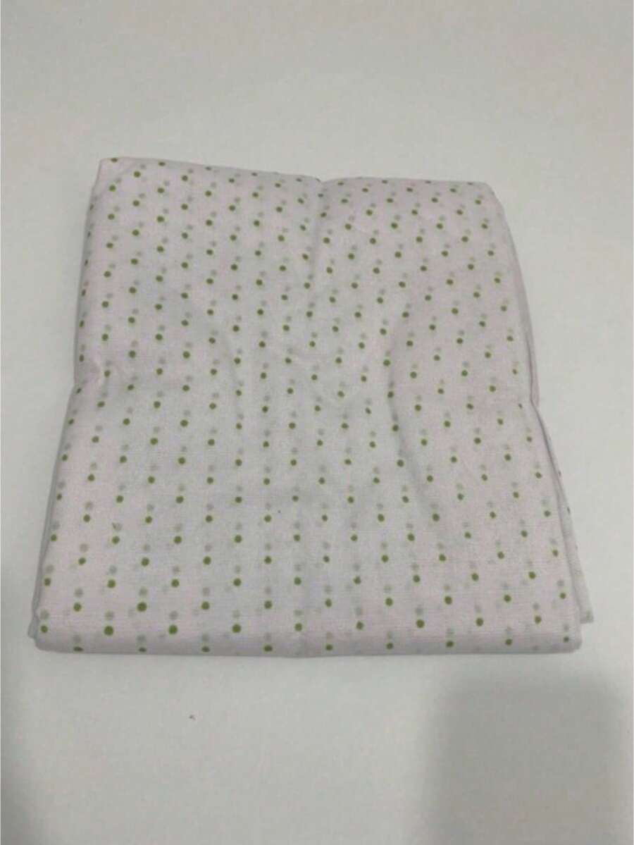 Polka Dot Couple Sheet, Cotton Blanket, Giant Couple (190x220cm) Without Elastic - 綠色 - 查看 1