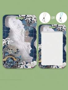 Vỏ bảo vệ 3 inch Vòng đeo tay lò xo Acrylic trong suốt Yếu tố hình bướm trong suốt Móc chìa khóa nhẹ Mặt dây chuyền có phụ kiện lò xo Tùy chọn Phụ kiện dễ thương cá nhân để sử dụng hàng ngày Ví đựng thẻ sinh viên Ví đựng danh thiếp Ví đựng thẻ tín dụng Ví đựng thẻ ID dành cho phụ nữ Ví đựng thẻ - Nhiều màu - Xem 5