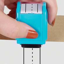 家长老师练习手写滚轴印章 虚线设计 ABS树脂 英文文字 日常办公用品,办公用品,玩具,教师用品,返校 - 彩色 - 查看 5