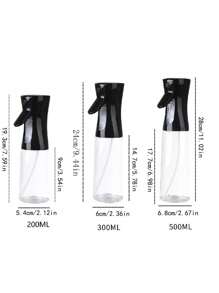 1個按壓式油噴瓶，家庭廚房油霧器，帶防塵蓋，適用於烹飪 - 黑色 - 查看 7