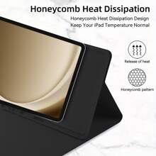 Black Tablet Protective Case With Pen Slot, Suitable For Samsung Galaxy Tab / IPad / Redmi Pad SE