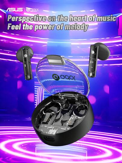  Asus新款運動遊戲專用入耳式耳機，噪音降噪、長續航、高品質音效和通用監控完美兼容