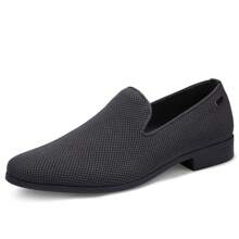 Mens Loafers Dress Shoes Slip On Driving Shoes Tuxedo Suit Shoes - 深灰色 - 查看 1