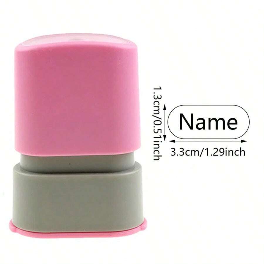 Personalized Waterproof Stamp For Clothing And Paper, Custom Ink Pad