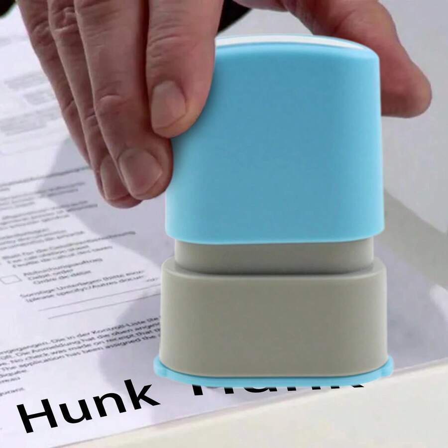 Personalized Waterproof Stamp For Clothing And Paper, Custom Ink Pad