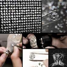 Bling Car Armrest Box Mat, Rhinestone Anti-Slip Car Center Console Cover, Armrest Box Protector Car Decoration Accessories