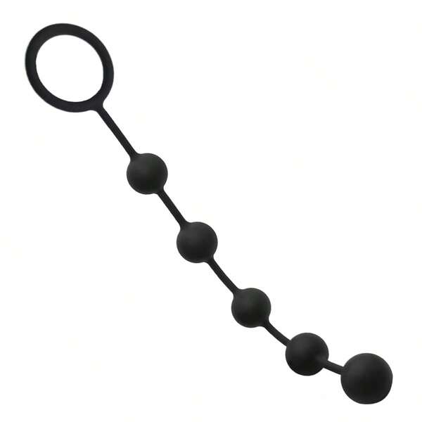 Sexy Sex Toys Anal Beads Adult Toys Anal Sex Toy,Silicone Anal Bead With 5 Balls & Safe Pull Ring,Adult Anal Toy For Men Women Couples SM Products Bdsm Sexules Toys Sex Products Sex Machines Prostate Massage Porno Erotic Products