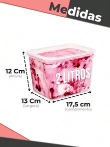 Hộp đựng thực phẩm dùng một lần, tiệc Halloween - Nồi Trong Suốt 2 Lít - Xem 6