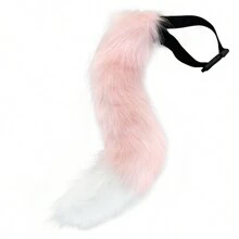 21 kleuren handgemaakte schattige kattenstaart pluche harige dierenoren hoofdband, anime cosplay kostuum rekwisiet cadeau, feest- en podiumaccessoire