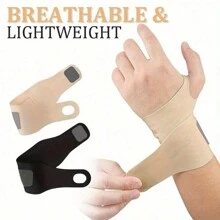 1 件透气运动腕带，男女适用 - 弹性可调节舒适腕带，适合左右手，健身房腕带配件 - 彩色 - 查看 2