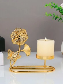 1 PIEZA/Set Portavelas/Candelabros/Vela, Decoración de vela para el hogar Decoración personalizada creativa, Decoración de habitación/Decoración del hogar/Decoración de mesa, Adecuado para decoración de patio exterior, Decoración de escritorio de oficina, Cena a la luz de las velas, Ambiente de habitación, Adecuado para boda, reunión familiar, fiesta, confesión, decoración de mesa, Día de Acción de Gracias/Navidad/Halloween