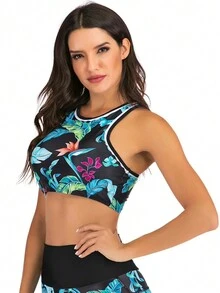 Women Bikini Sets - 藍色 - 查看 7