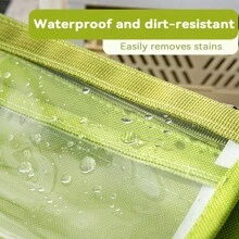 1 Piece 1/2/4/6 Layers Transparent Large Capacity Pencil Case Bag Pen Pouch PVC Waterproof Organizer Storage Cosmetic Bag For Students Go To School Supplies Stationery, Back To School, School Supplies, Pencil Pouch, School Bag