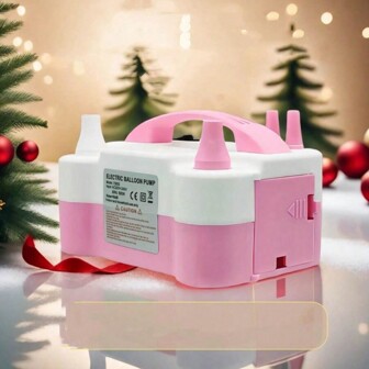 1pc Portable Electric Balloon Pump, Electric Inflator For Balloons And Party Decorations