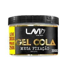 Gel Cera Capilar Hidratante 500g Sem Alcool Lavid For Men - Gel Cera - Visão 4