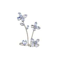 1pc Sexy Cubic Zirconia Butterfly Toe Ring For Beach, Summer Fashion Jewelry - Multicolor - View 10