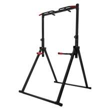 YUNRUX Multifunctional Power Station, Triangle Pull-Up Station Pull-Up Bar, Height-Adjustable Home Pull-Up Bar, Carbon Steel Freestanding, Suitable For Living Room And Bedroom, Gym