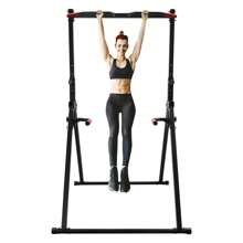 YUNRUX Multifunctional Power Station, Triangle Pull-Up Station Pull-Up Bar, Height-Adjustable Home Pull-Up Bar, Carbon Steel Freestanding, Suitable For Living Room And Bedroom, Gym
