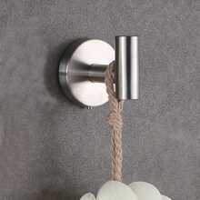 不锈钢浴室配件套装,包括毛巾杆、卫生纸架、壁挂挂钩、衣橱挂钩、衣帽钩,适用于浴室五金套装、浴室用品、浴室套装 - 彩色 - 查看 16