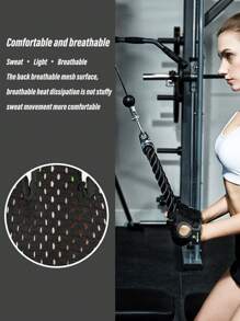 1 paio di guanti fitness leggeri e traspiranti a mezza dita, adatti a uomini e donne, per allenamento in palestra, esercizi con manubri, sollevamento pesi, in rete traspirante, accessori da palestra, sport, esercizi a casa, guanti palestra donna, guanti da boxe, guanti palestra, guanti palestra, guanti palestra uomo - Multicolore - Visualizzare 4