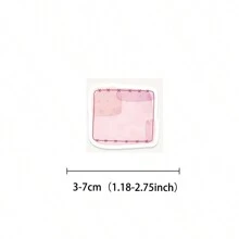 44 Stücke (22*2) Farb-Bubble Aufkleber, selbstklebende Aufkleber im handbemalten, minimalistischen Stil, dekorative Aufkleber in exquisiter und schöner Stil. Geeignet für Fotoalben, Tagebücher, Tassen, Laptops, Handy