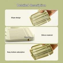 1pc Faucet Mat For Kitchen Sink, 2024 New Kitchen Sink Splash Guard Silicone Draining Mat Fast Drying Stone Sink Tray, Sink Protectors Sink Faucet Mat Splash Guard For Kitchen Bathroom Sink Area