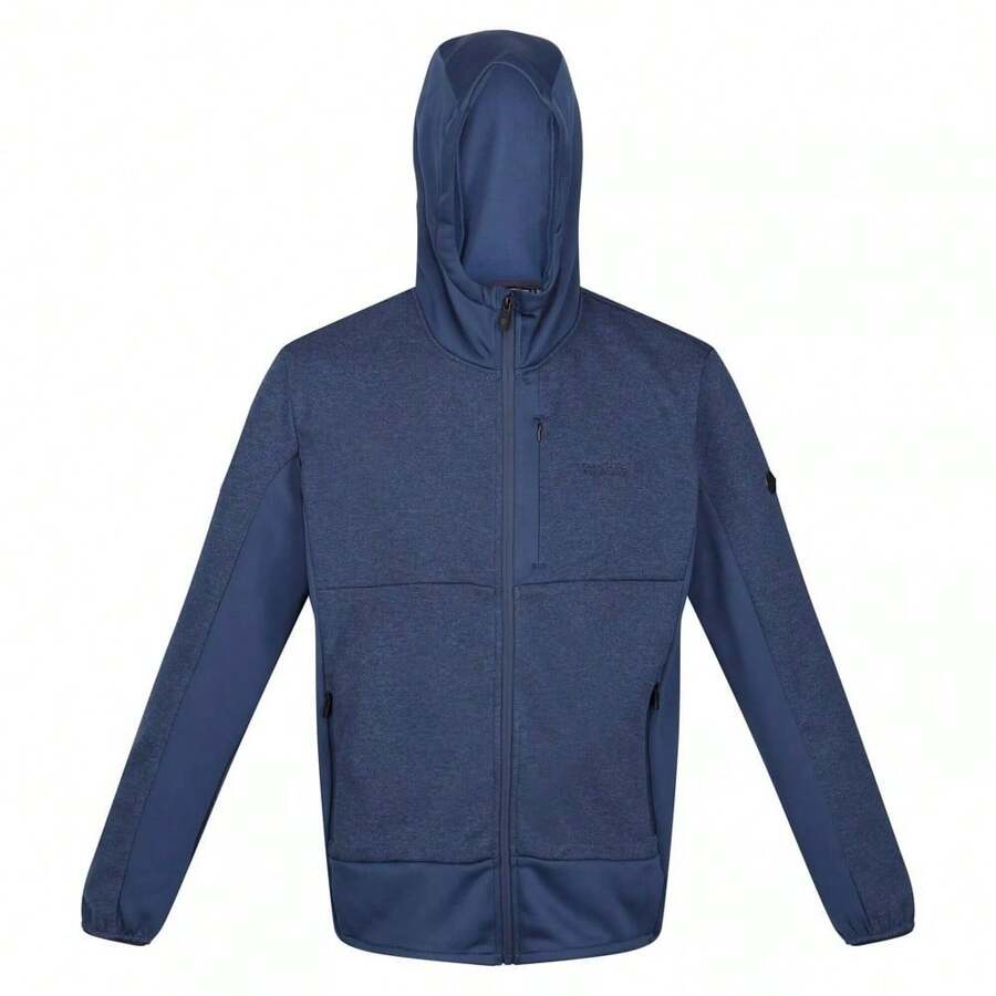 Regatta Mens Bresdon Soft Shell Jacket (Admiral Blue) - Navy Blue - View 1