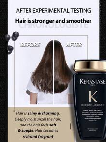Kérastase 卡诗 (Kerastase) [旅行装] Chronologiste 赋活洗发露 80ml*3，滋养秀发和头皮的必备洗发露。蕴含透明质酸和维生素E，焕活秀发和头皮，适合暗哑、干燥、脆弱和敏感发质。 - 80ml*3/240ml - 查看 4