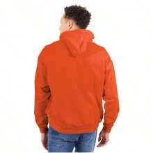 Cosmos Astronaut Space Stylish Hoodie Sweatshirt Men - Orange - View 2