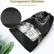 5/10 pièces Sac de rangement pour chaussures, organisateur de placard, sac de voyage non tissé portable, poche imperméable, sac suspendu pour vêtements classifiés, sac pour bottes, boîte de rangement pour chaussures, accessoires d'organisateur de chaussures pour les voyages, les vacances, les croisières, les vacances d'été, les sacs de voyage, les essentiels de voyage pour les dortoirs universitaires, la maison, l'école, l'hôtel