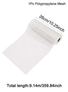 Cinta metálica de malla navideña de 5.9 pulgadas x 30 pies (10 yardas), roja, dorada, plateada, verde, beige con laminado, cinta de malla para coronas, guirnaldas y decoración del árbol de Navidad, decoración navideña del hogar, regalo de Navidad 2024, Año Nuevo 2025 - 26cmx10 yardas - Ver 17