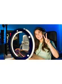 14" Ringlinght Led Professional Studio Light Large Tripe 210m - 彩色 - 查看 7