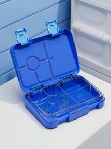 1pc Bento Lunch Box, Leakproof Large Bento-Style With 6 Compartments Portions Lunchbox, Reusable On-The-Go Meal And Snack Packing For Office, And Picnics Lunch Containers Lunch Box Accessories,Kitchen,Christmas Gift - Multicolor - View 16