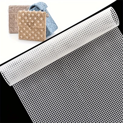 Vải lưới PE Vải bạt cho DIY Thêu chữ thập Móc khóa Túi thủ công Móc thảm Vật dụng thủ công Lưới Phụ kiện may vá Thủ công gia đình Bộ dụng cụ làm túi, Thủ công, Khâu, Quà tặng cá nhân, Móc, Thủ công cho người lớn, May vá, Vải may, Phụ kiện may vá, DIY, Móc, Bộ thủ công