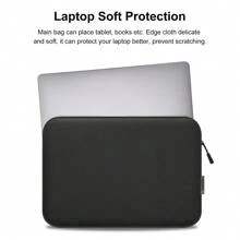 Puluz Étui pour ordinateur portable HAWEEL, sac porte-documents zippé pour ordinateur portable