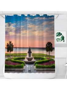 1 件定制法兰绒浴帘，超厚超柔软，适用于客厅、沙发、卧室、汽车内饰，可作为送给朋友和家人的个性化形象礼物，适用于所有季节家居浴室装饰秋季装饰浴室配件返校 - 多色 - 查看 5