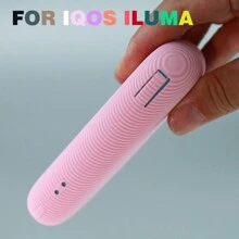 1 Set (Protective Case + Side Cover) Multi-Color Silicone Case & ABS Side Cover Set For IQOS ILUMA, Decorative Accessories For IQOS ILUMA, E-Cigarette Accessory Set; Note: Not Suitable For IQOS 3DUO, Gift Packaging Bag Gift Packaging Bag - Multicolor-for ILUMA - View 5