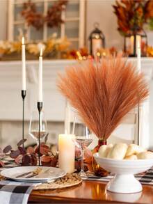 20 chiếc - Cỏ lau nhân tạo trang trí theo phong cách Bohemian Cỏ Pampas nhân tạo Bình hoa nhân tạo cao lớn Trang trí nhà bếp theo phong cách trang trại Trang trí theo phong cách Bohemian, Phòng, Trang trí tiệc cưới, Trang trí mùa thu, Trang trí Halloween, Trang trí Lễ tạ ơn (Màu cam) - Nhiều màu - Xem 5