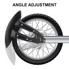 Universal Motorcycle Rear Mudguard Fender Splash Guard Protection Mud Flaps ATV Motorcross Motorbike Dirt Pit Bike Accessories - Black - View 3