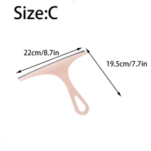 1pc Shower Squeegee, Glass Window Scraper, Window Cleaning Tool, Home Window Cleaner, Car Windshield Wiper, Bathroom Cleaning Accessories - Multicolor - View 2