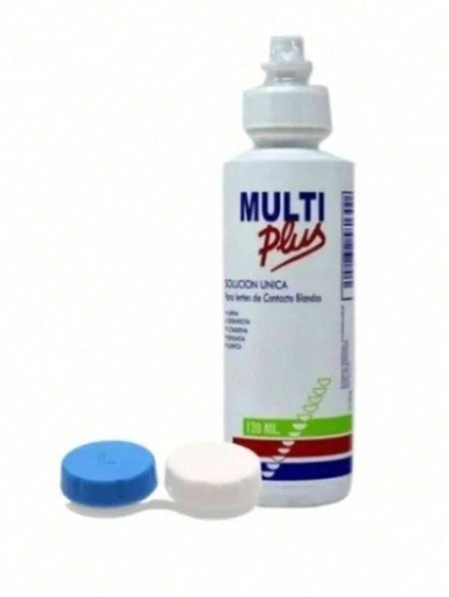Multiplus 120ml Solución Para Lentes De Contacto + Estuche Reglasses - Multicolor - Ver 1