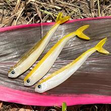 5pcs Handmade Lifelike Fishing Lure Soft Bait Lures - Multicolor - View 4