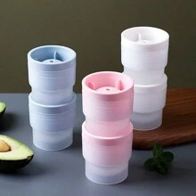 1 件 3.46 盎司大冰球模具、硅胶冰格、冰块模具、圆形冰盒、2.36 英寸冰球制冰机、厨房小工具、酒吧配件。适用于户外、露营、送给父亲的礼物