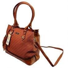 Bolsa Sys Feminina Média Trança Alça e Tiracolo Mod. 9355