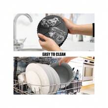 3 件套空气炸锅硅胶锅、空气炸锅硅胶篮碗、适用于 3 至 5 夸脱空气炸锅的硅胶烤盘锅、可重复使用的烤盘烤箱配件、硅胶空气炸锅内胆、空气炸锅配件 - 彩色 - 查看 8