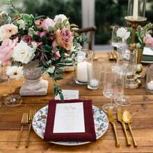 42 Pack Napkins Handmade Cloth Napkins With Fringe Cotton Linen Napkins 16 X 16 Inch Rustic Dinner Napkins Cloth Bulk For Wedding Party Dinner Table - 酒紅色 - 查看 4