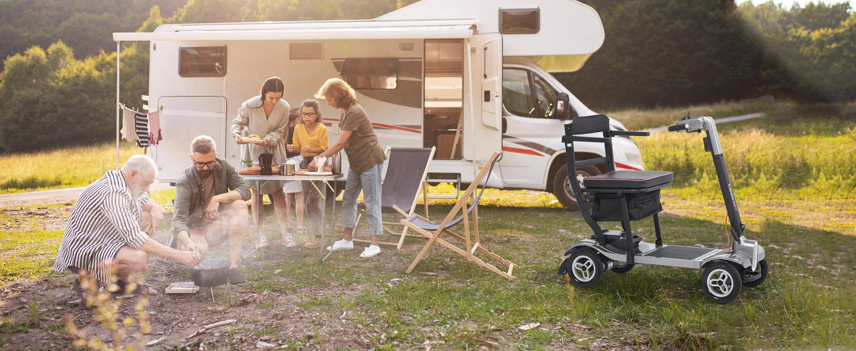 TopMate ES40 Mobility Scooters For Adults Lightweight, Foldable