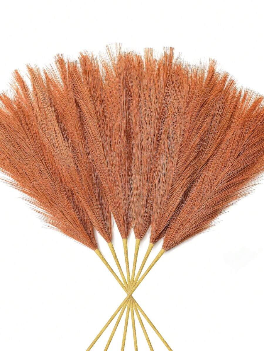 20 chiếc - Cỏ lau nhân tạo trang trí theo phong cách Bohemian Cỏ Pampas nhân tạo Bình hoa nhân tạo cao lớn Trang trí nhà bếp theo phong cách trang trại Trang trí theo phong cách Bohemian, Phòng, Trang trí tiệc cưới, Trang trí mùa thu, Trang trí Halloween, Trang trí Lễ tạ ơn (Màu cam) - Nhiều màu - Xem 1